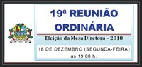 19ª REUNIÃO ORDINÁRIA 