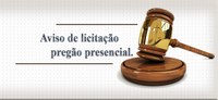 AVISO DE LICITAÇÃO – PREGÃO PRESENCIAL Nº 001/2018