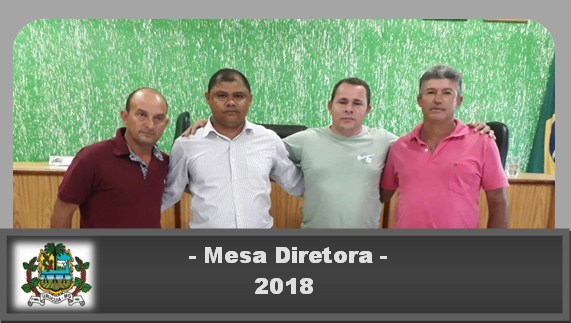 Nova Mesa Diretora para 2018