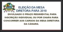 Eleição da Mesa Diretora para 2018